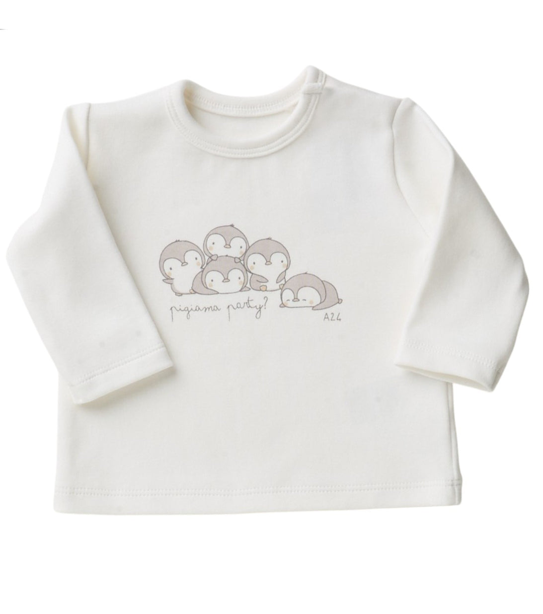 t-shirt pigiama party a24ore