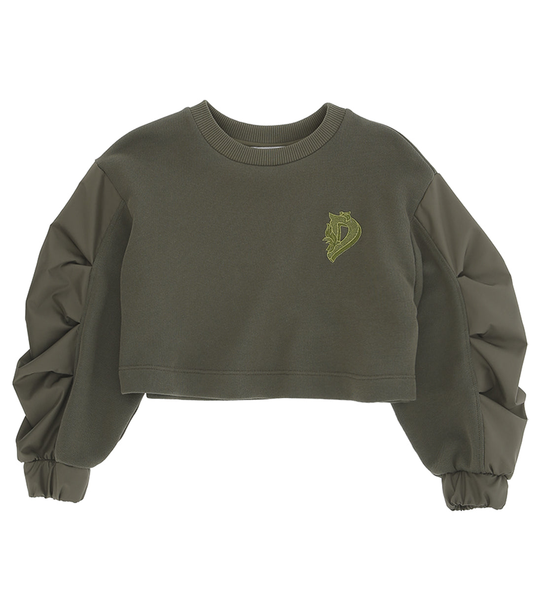 felpa don dup drappeggiata