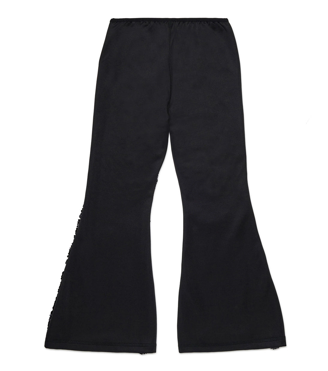 pantalone flare pailettes
