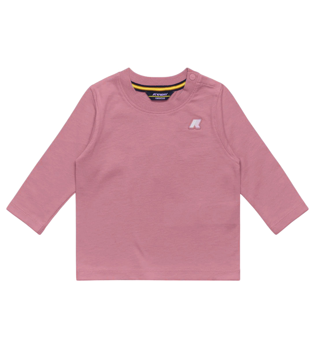 T-shirt manica lunga K-way neonata