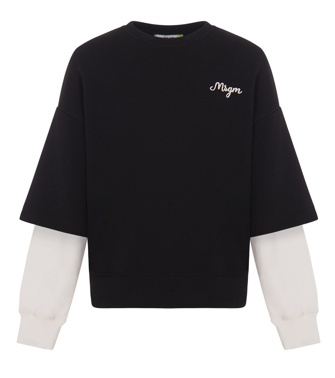 MSGM KIDS - Felpa Diagonal