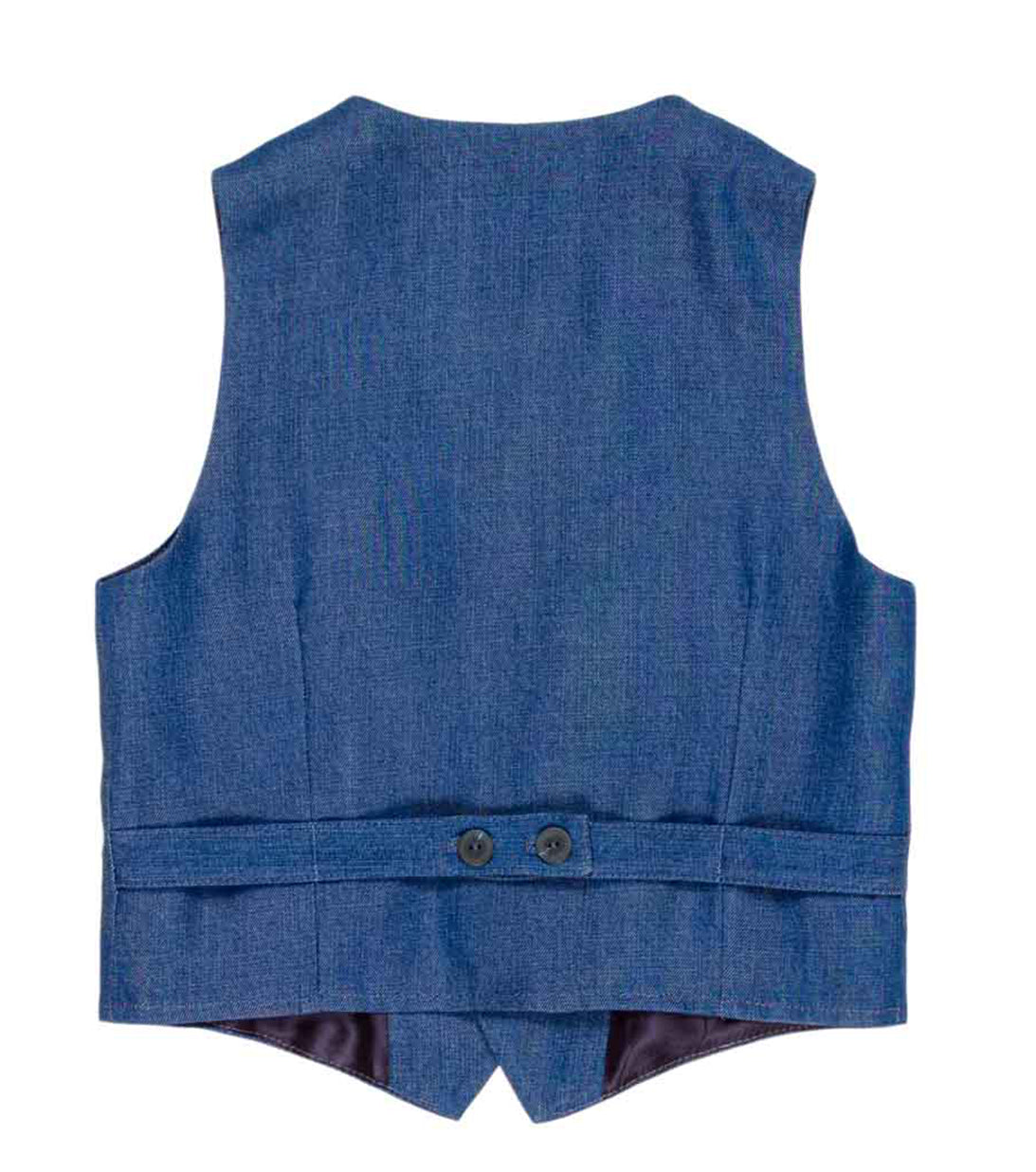 gilet paolo pecora effetto jeans