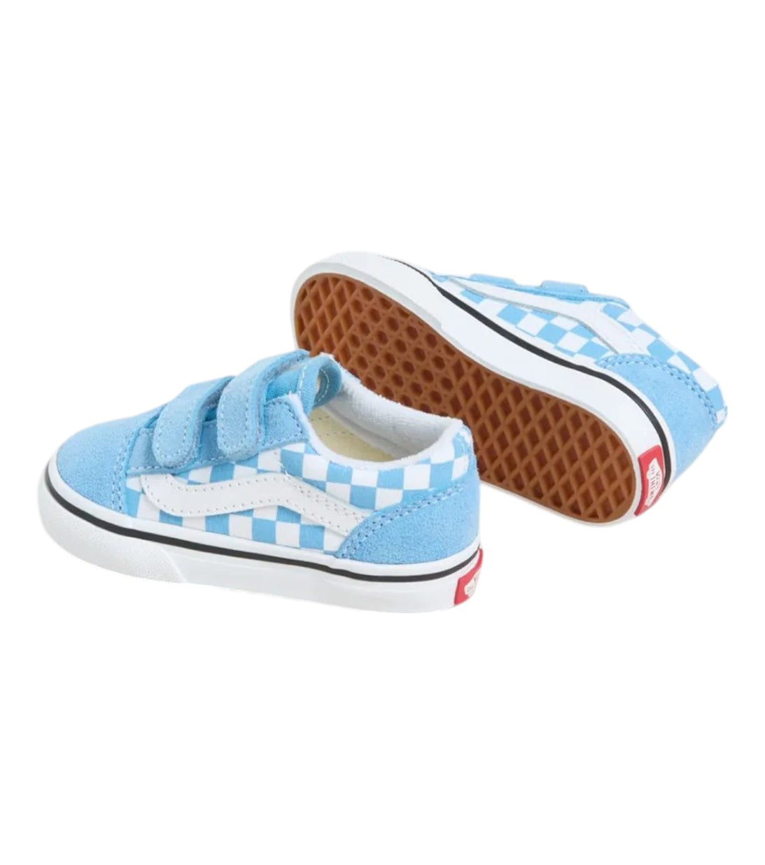 scarpe old skool celeste