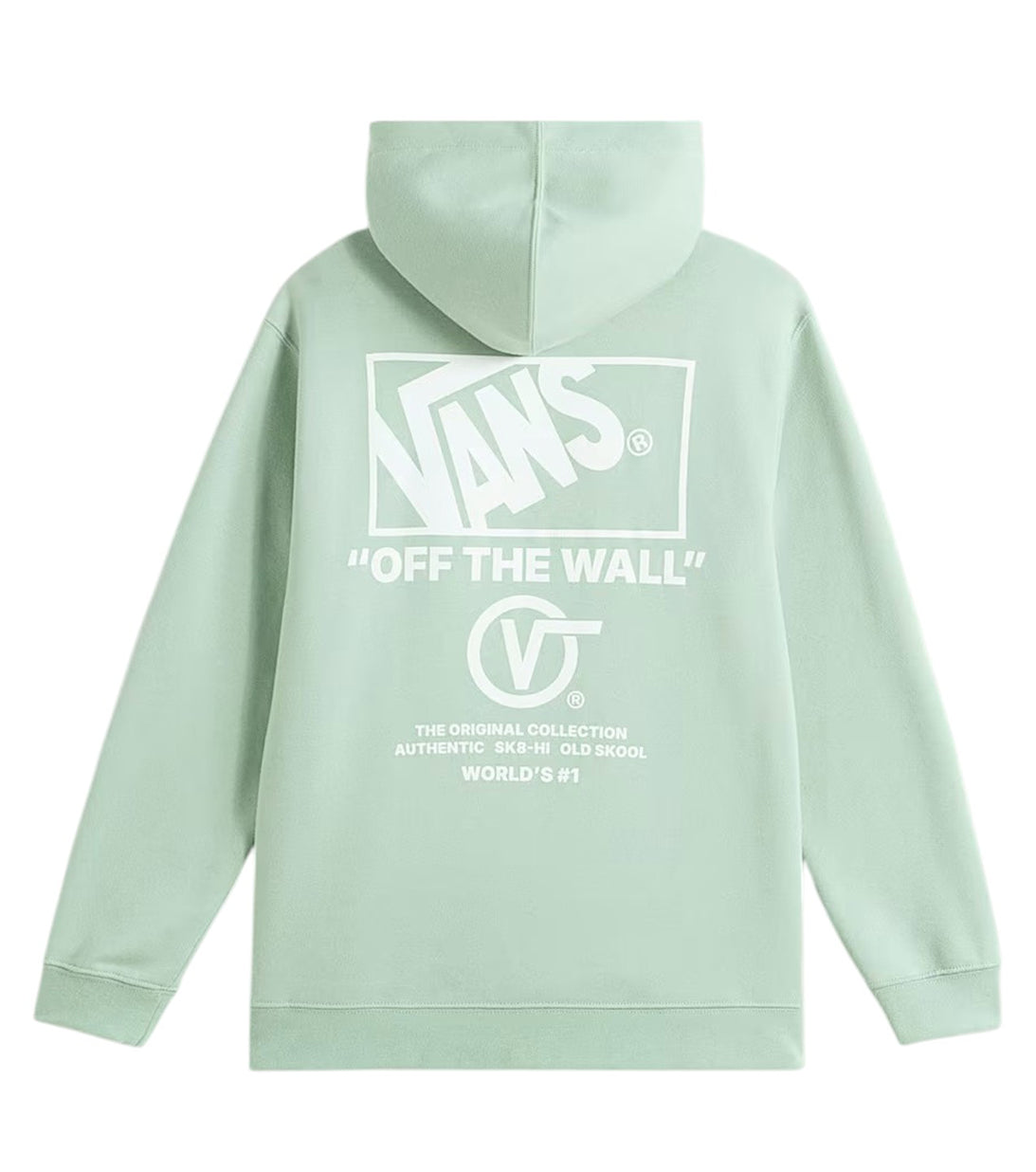 felpa vans verde acqua