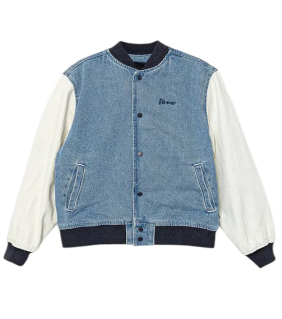 bomber denim vans