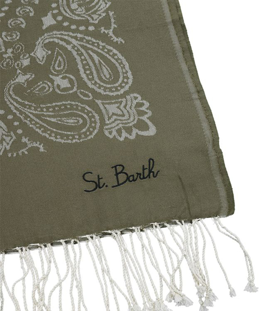 fouta saint barth verde