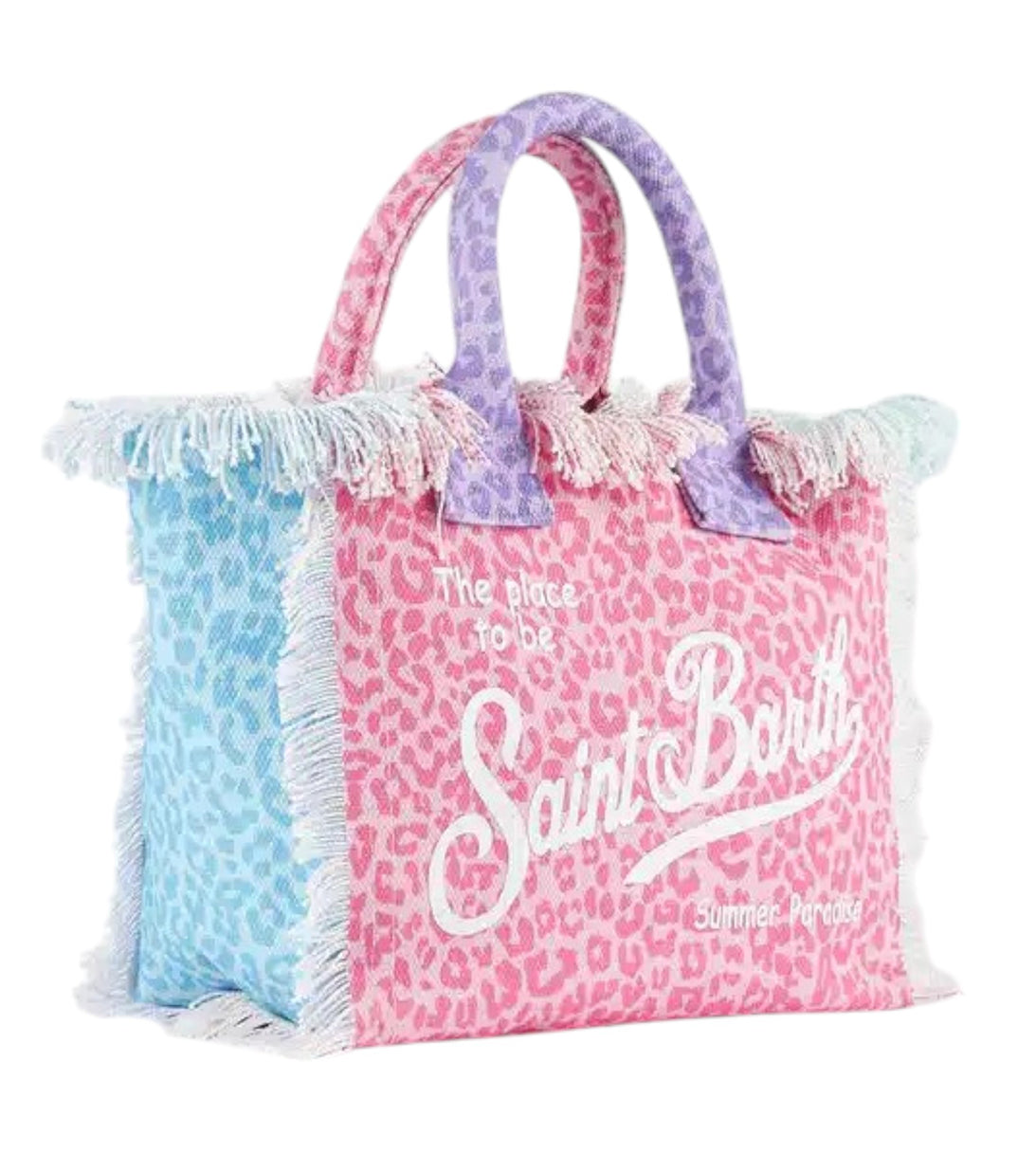 saint barth borsa leopardata