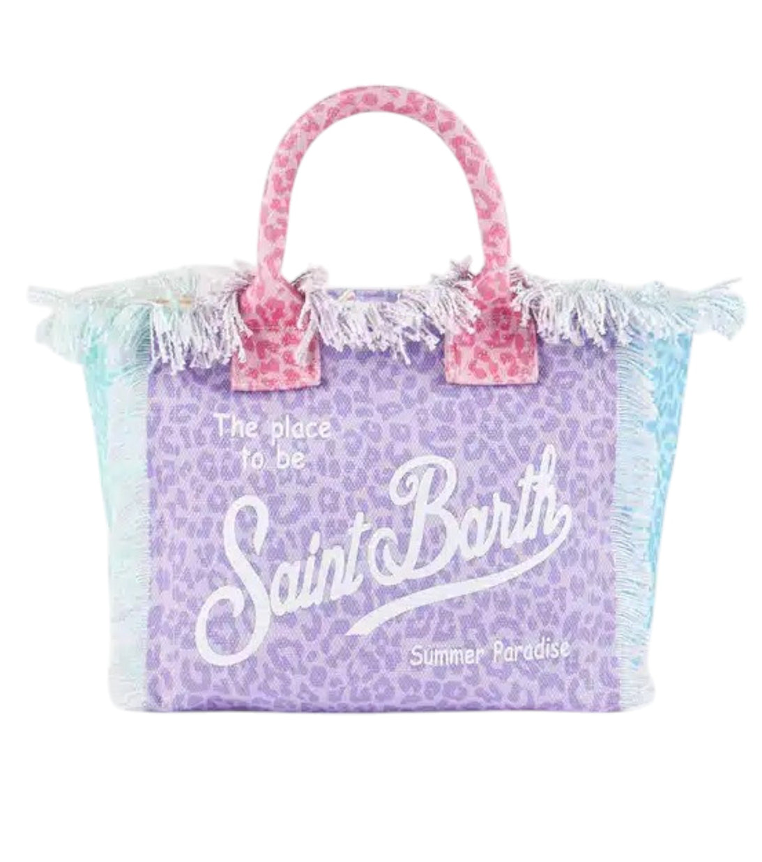 saint barth borsa leopardata