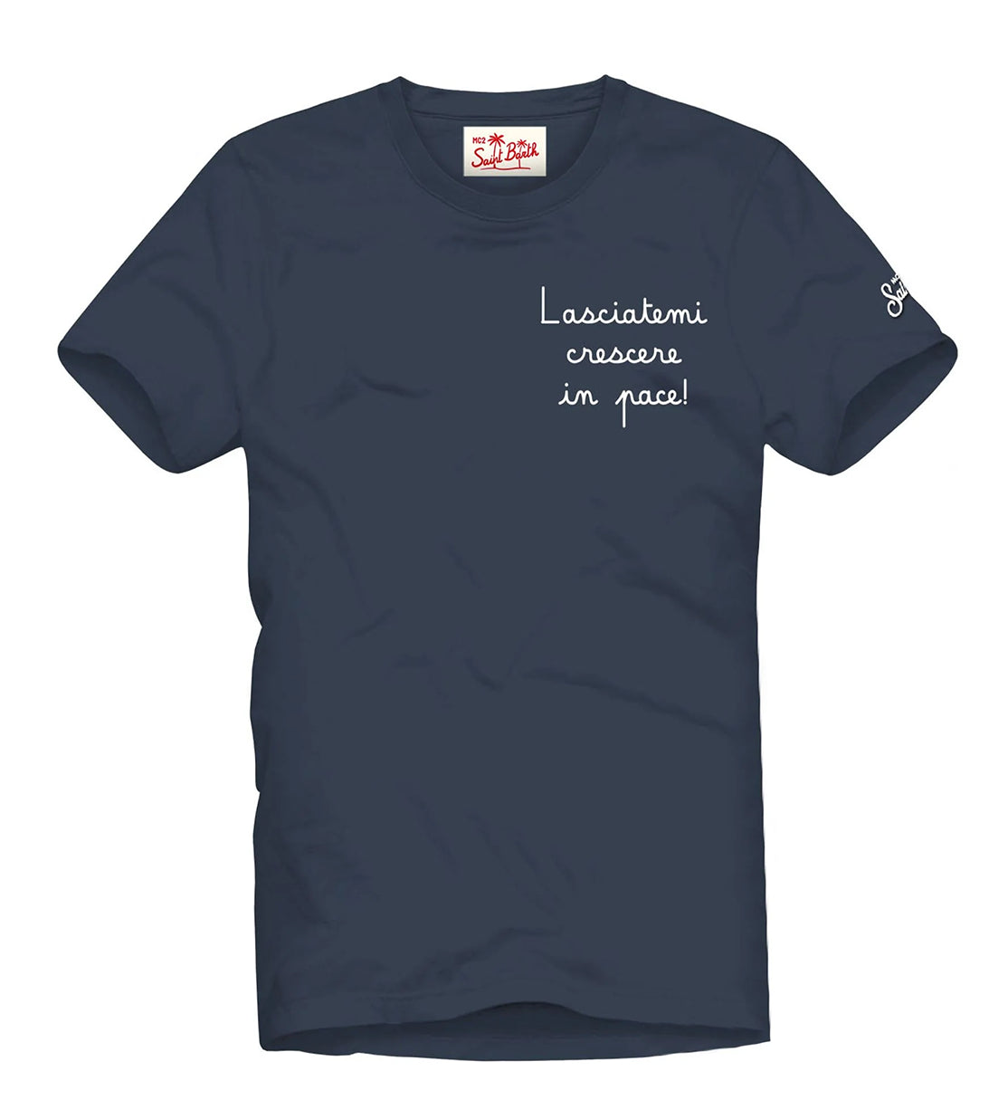 t-shirt saint barth lasciatemi crescere in pace