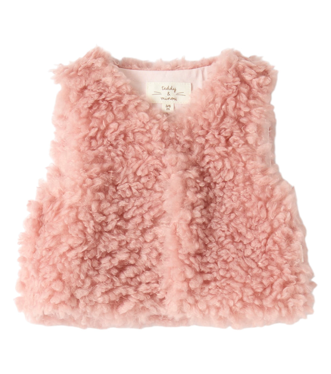 gilet teddy rosa teddy e minou