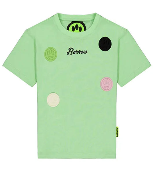 t-shirt verde pastello barrow