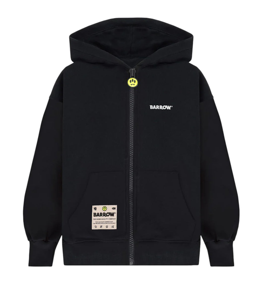 BARROW KIDS - Felpa Zip con Cappuccio