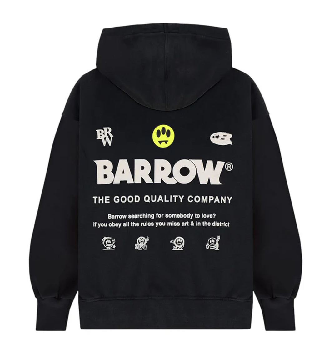 BARROW KIDS - Felpa Zip con Cappuccio