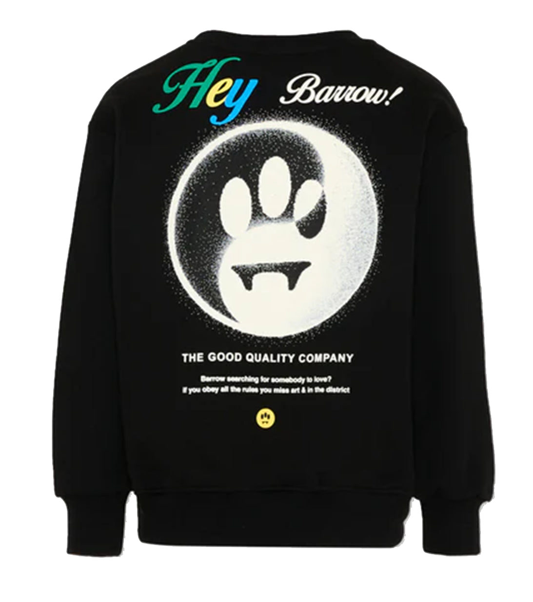BARROW KIDS - Felpa Stampa "Hey Barrow"