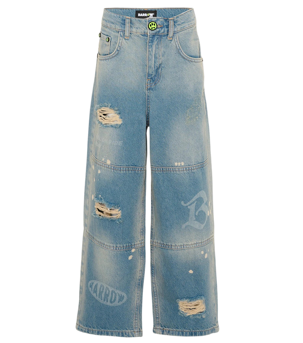 BARROW KIDS - Jeans Strappi