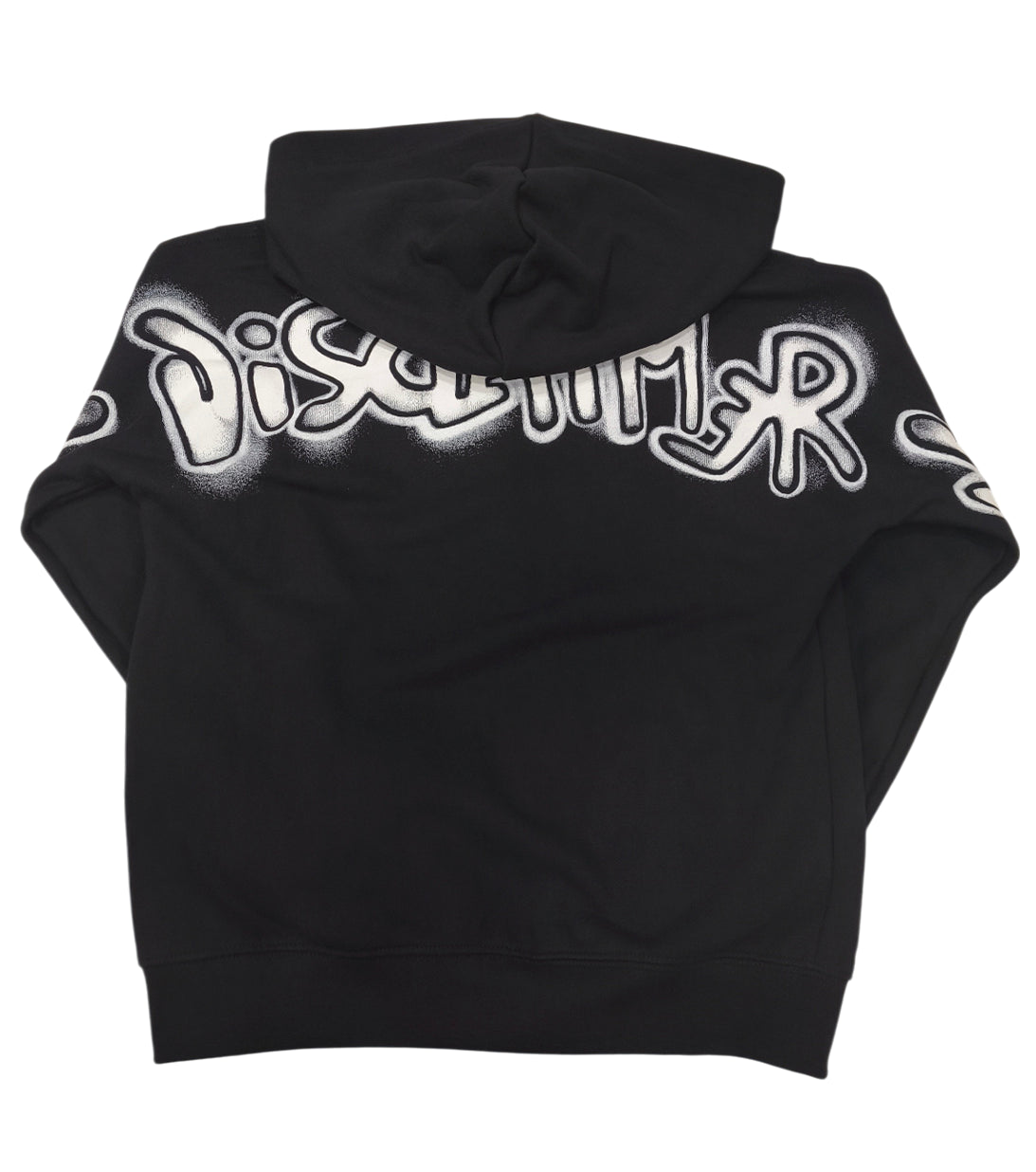 DISCLAIMER - Felpa Cappuccio Zip