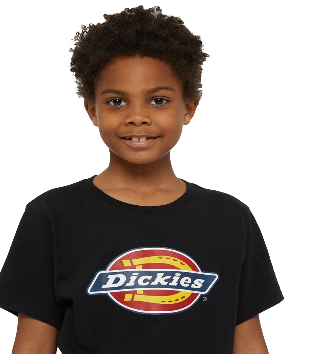 T-shirt bambino unisex Dickies nera