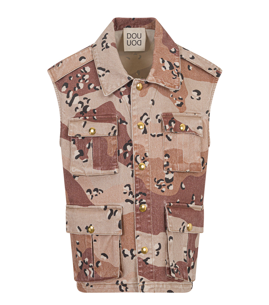 DOU UOD - Gilet Camouflage
