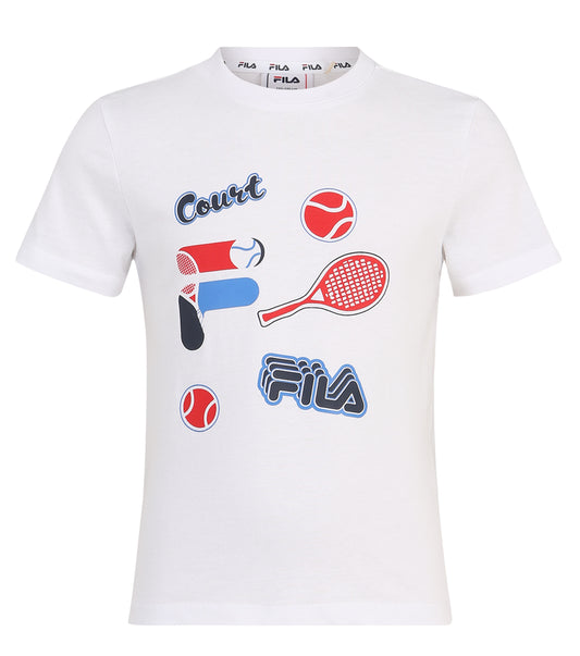 t-shirt fila tennis bambino