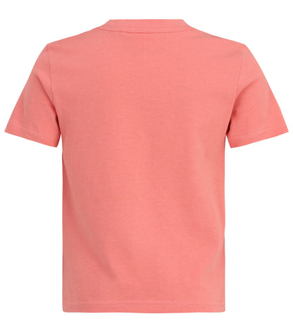 t-shirt logo fila rosa
