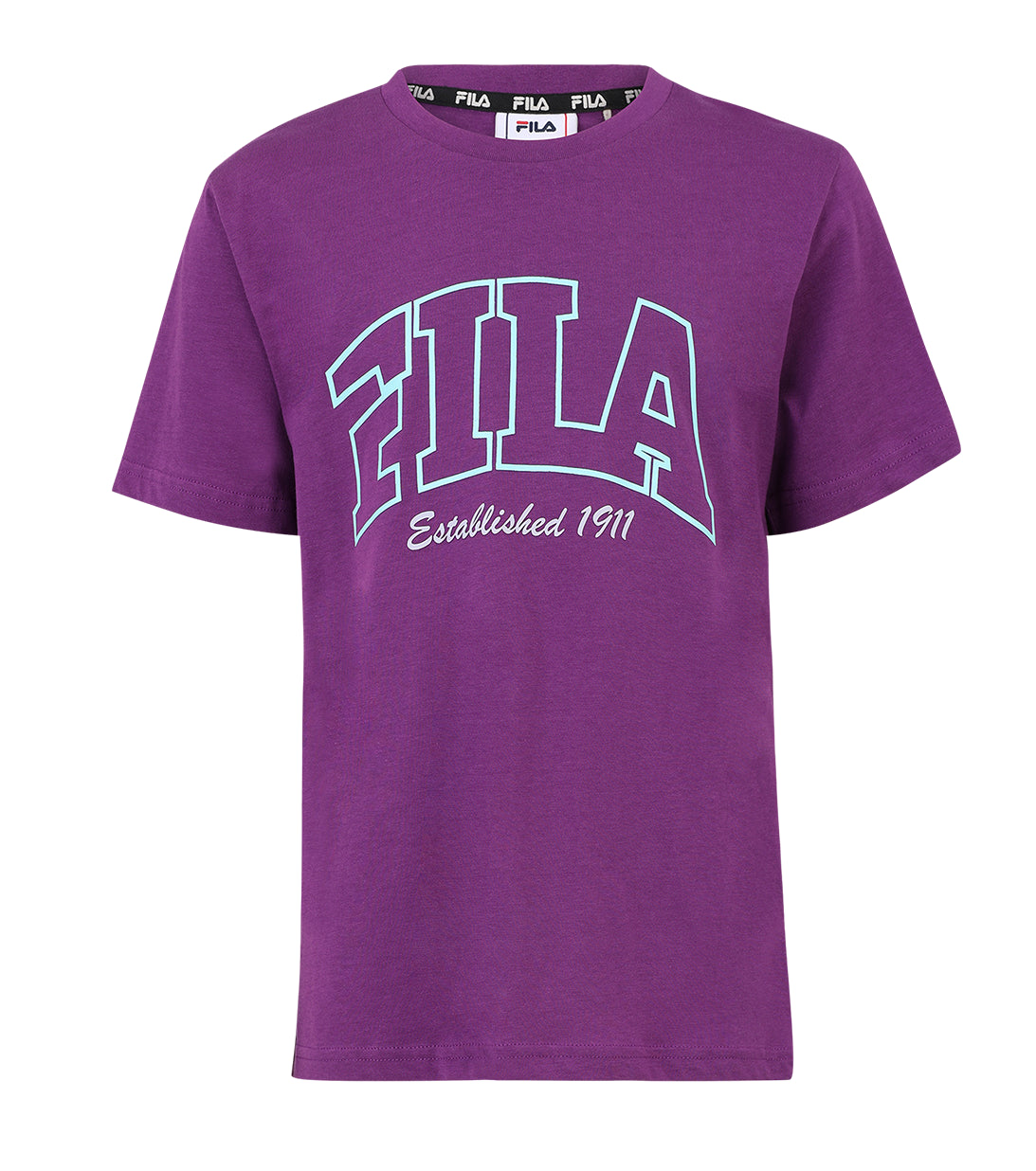 t-shirt fila viola