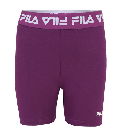 Ciclista fila viola