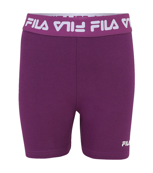 Ciclista fila viola