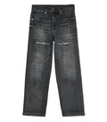 jeans denim scuro strappi diesel