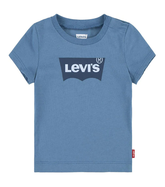 t-shirt neonato blue levi's