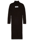 MM6 MAISON MARGIELA | Abito Dolcevita Rigato
