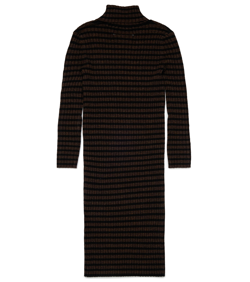 MM6 MAISON MARGIELA | Abito Dolcevita Rigato