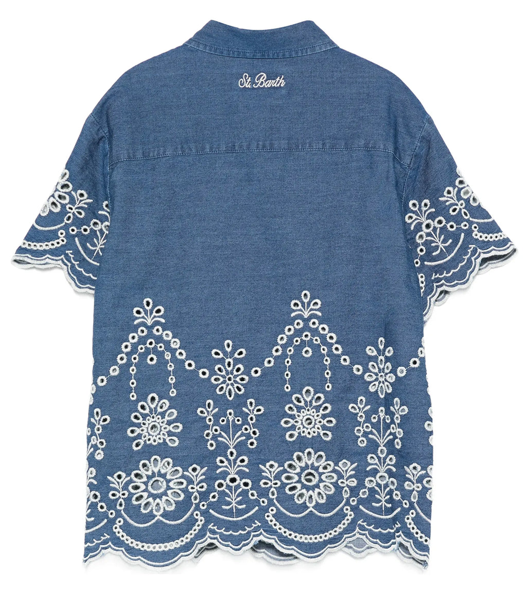 MC2 SAINT BARTH -  Camicia Clementine Chambray