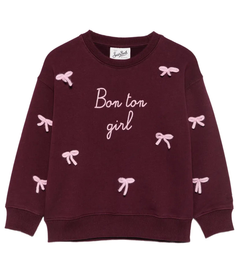 MC2 SAINT BARTH - Felpa "Bon Ton Girl"