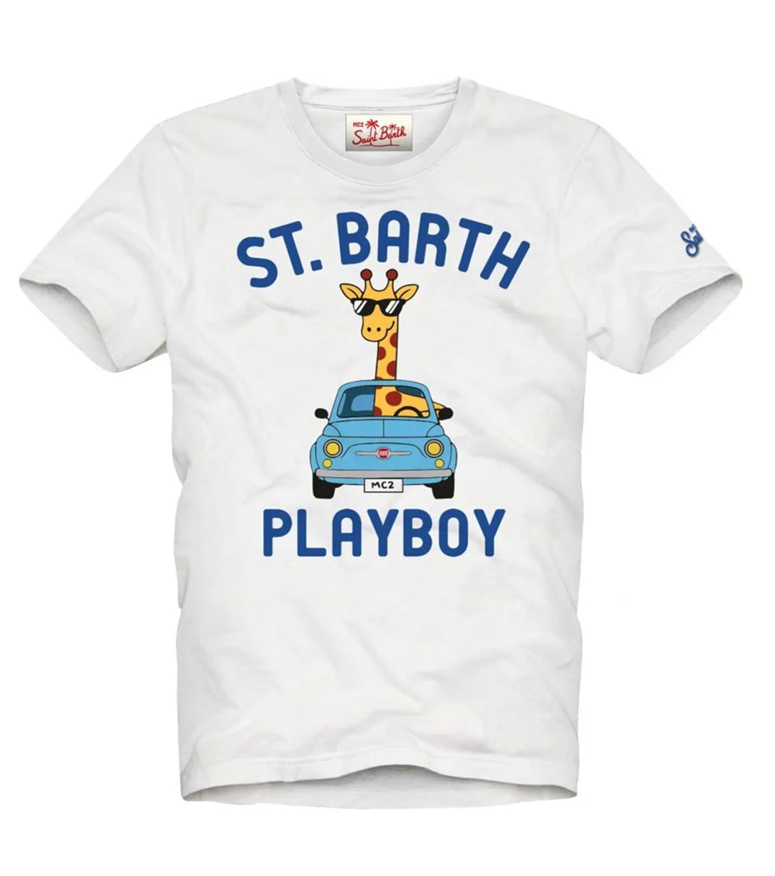 MC2 SAINT BARTH - T-shirt Giraffe Driver Playboy