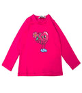 t-shirt cuore mousse