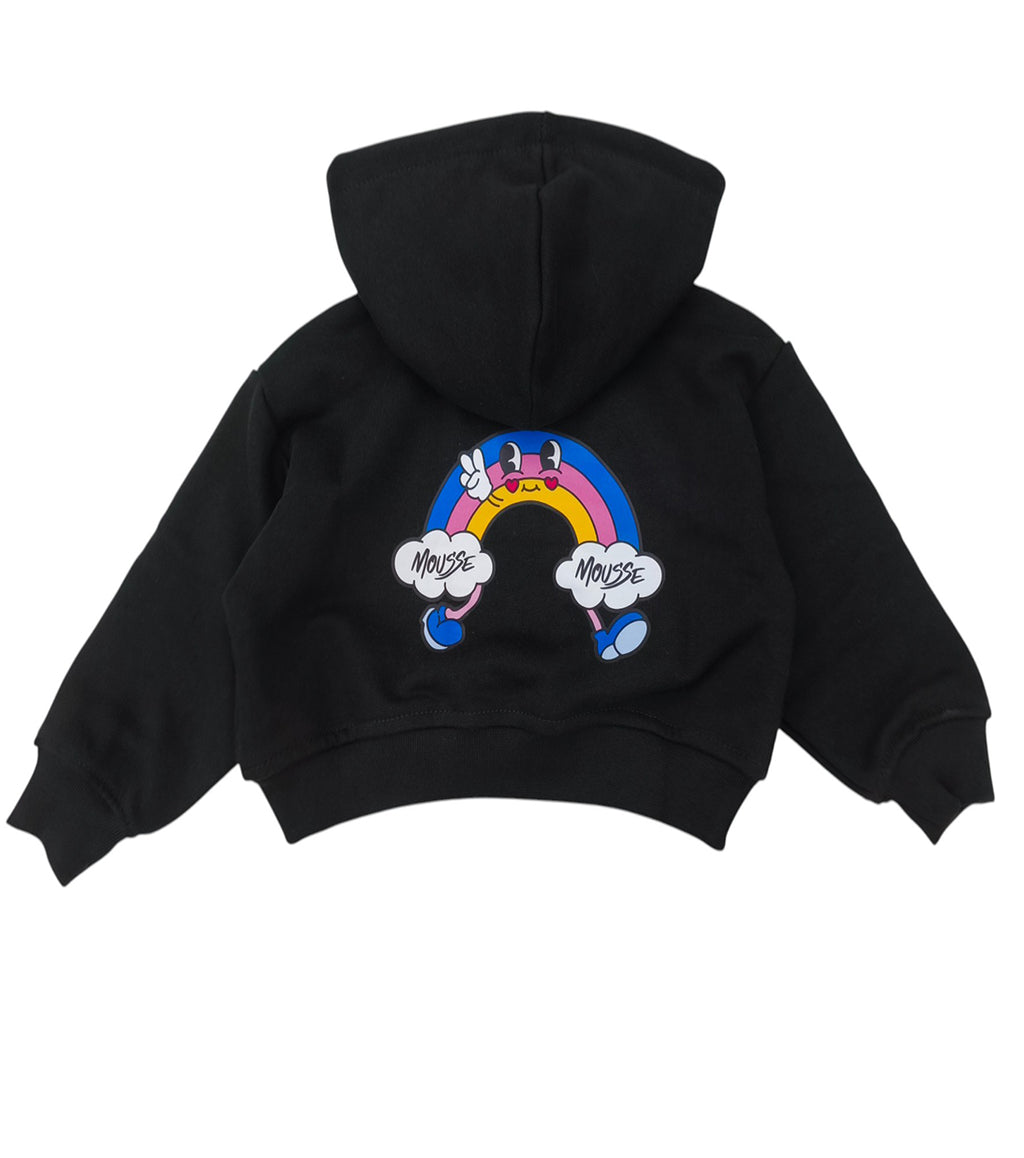 MOUSSE DANS LA BOUCHE - Felpa Zip Arcobaleno
