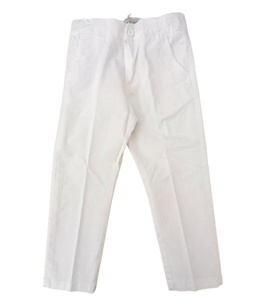 pantaloni bianchi manuel ritz