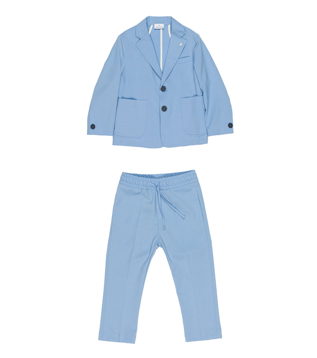 abito azzurro cielo manuel ritz