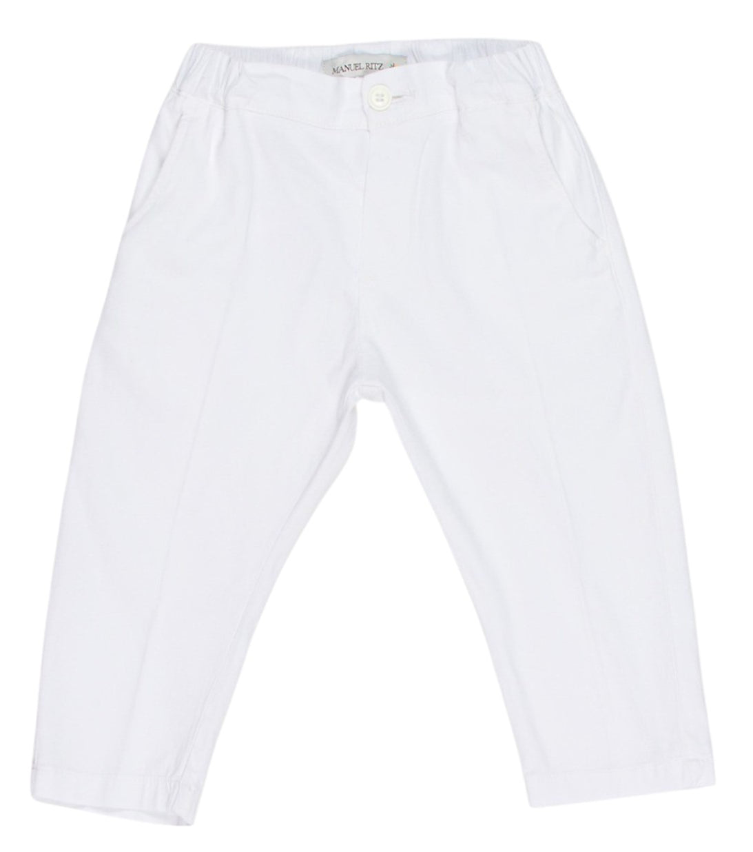 pantalone bianco manuel ritz