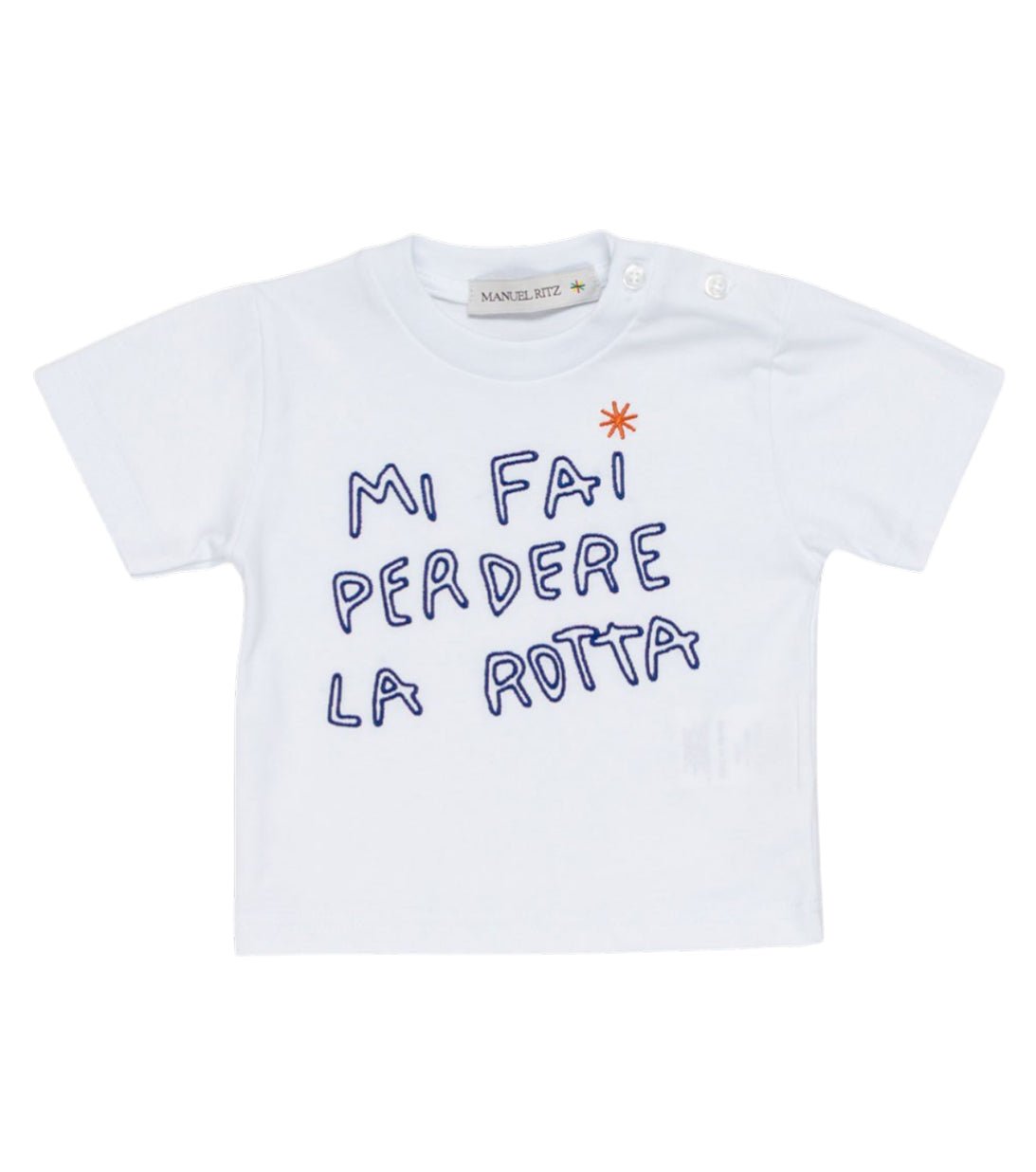 MANUEL RITZ - T-shirt  "Mi fai perdere la rotta"