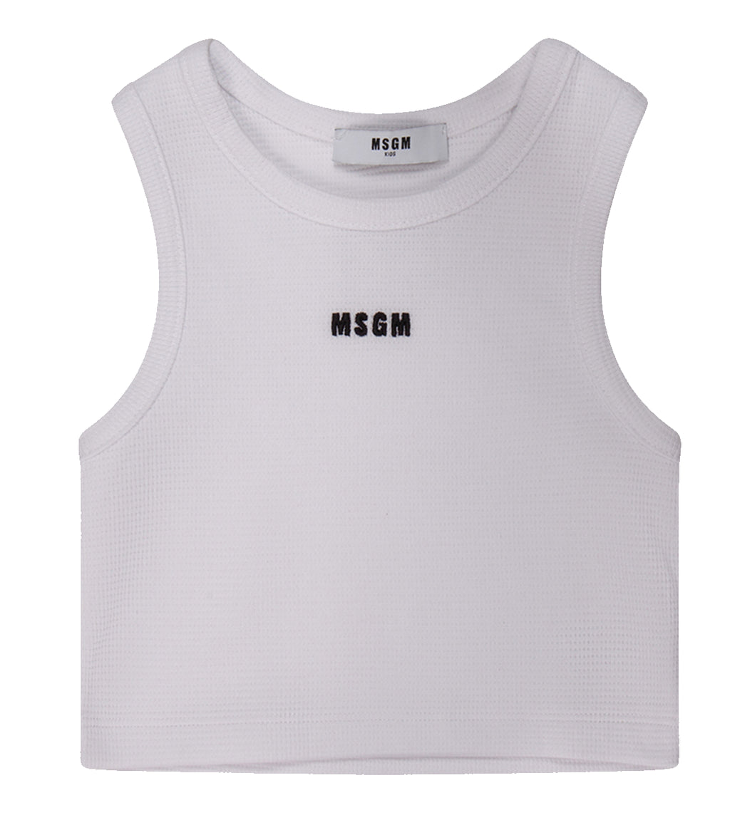 MSGM KIDS - Cropped Waffle