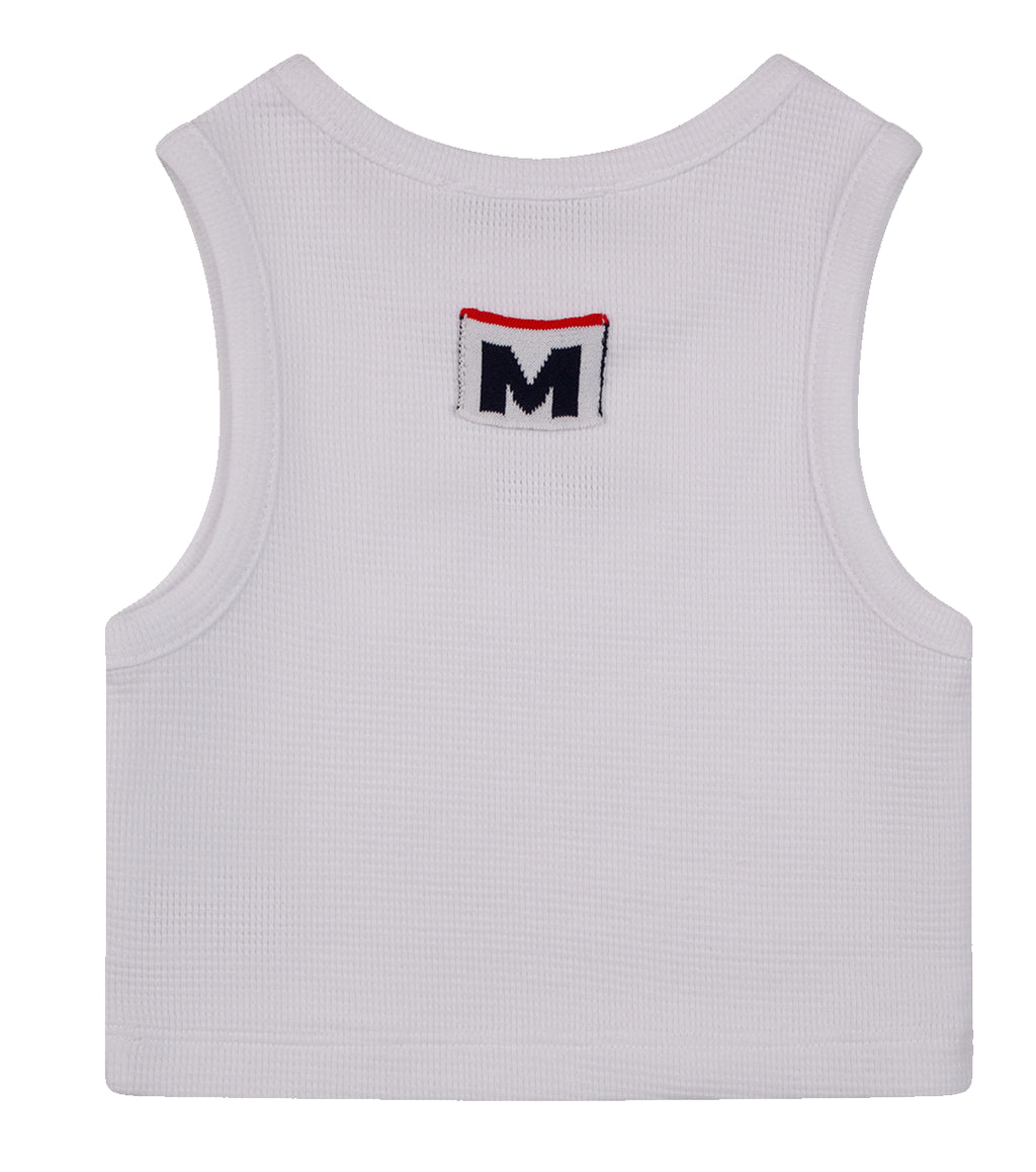 MSGM KIDS - Cropped Waffle