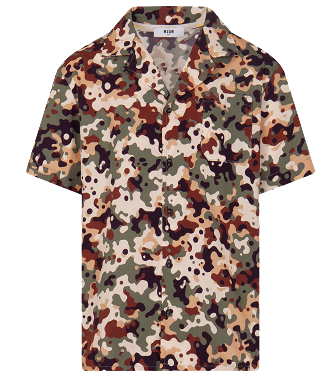 MSGM KIDS - Camicia Camouflage