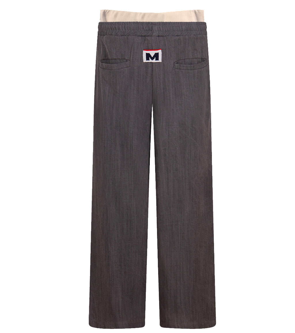 MSGM KIDS - Chambray Pants Unisex