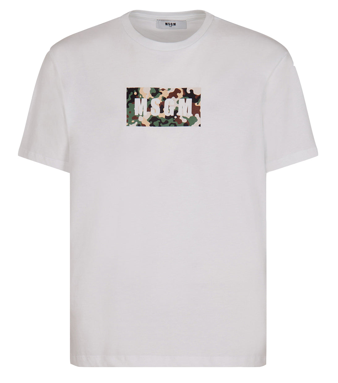 MSGM KIDS - T-shirt Logo Camouflage