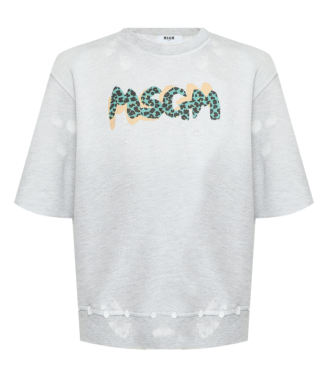 felpa manica corta msgm