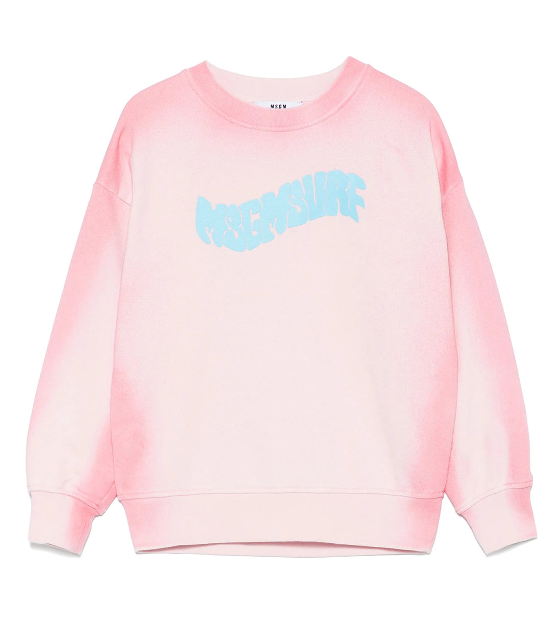 felpa maltinta rosa msgm