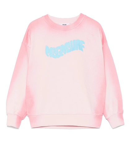 felpa maltinta rosa msgm