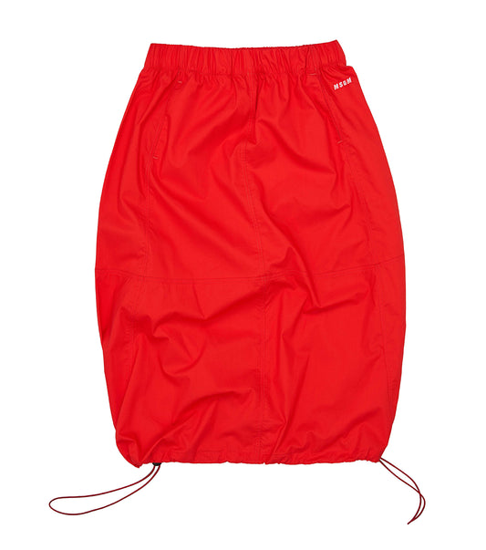 gonna lunga rossa msgm