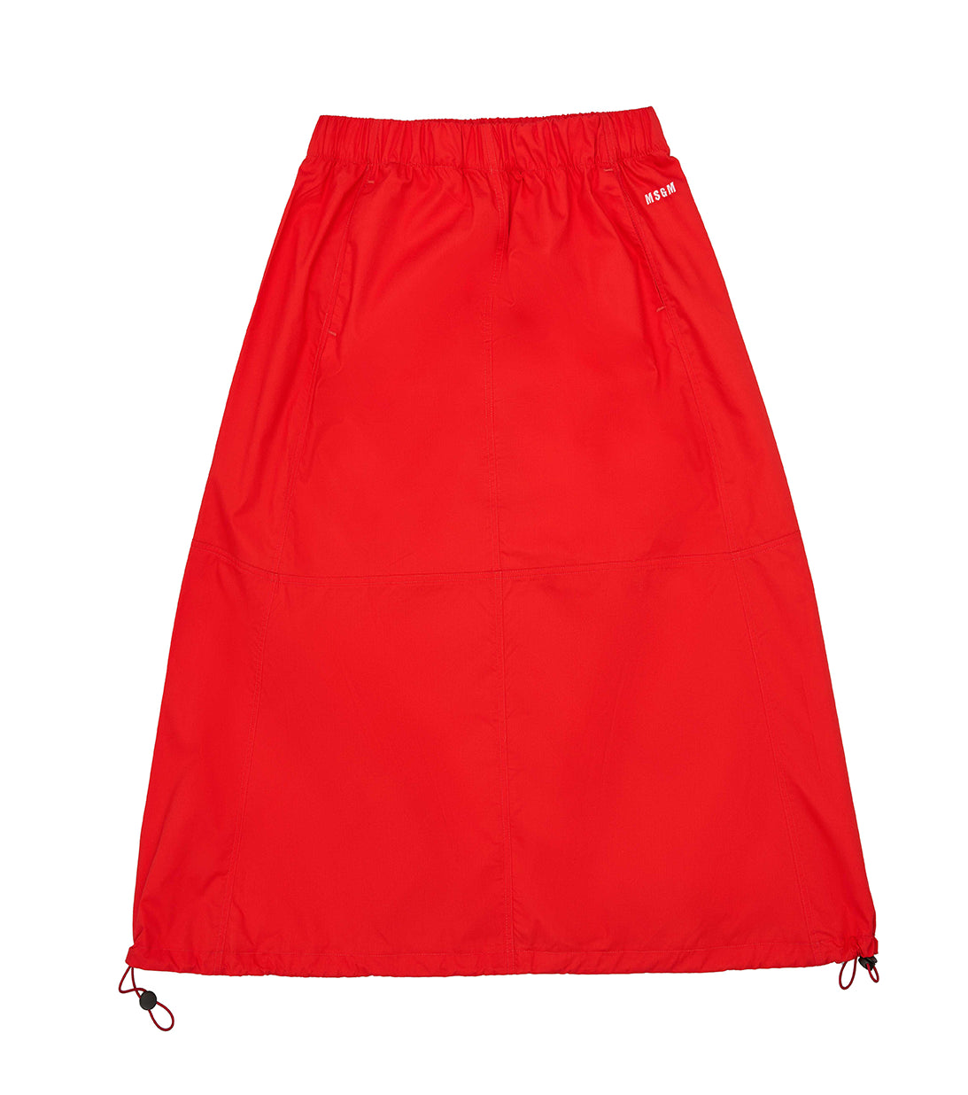 gonna lunga rossa msgm